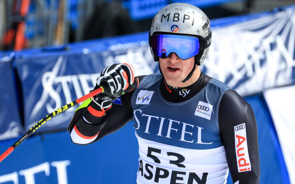 Nico Gauers Freude über die ersten Weltcup-Punkte der Karriere. – Foto: GEPA pictures