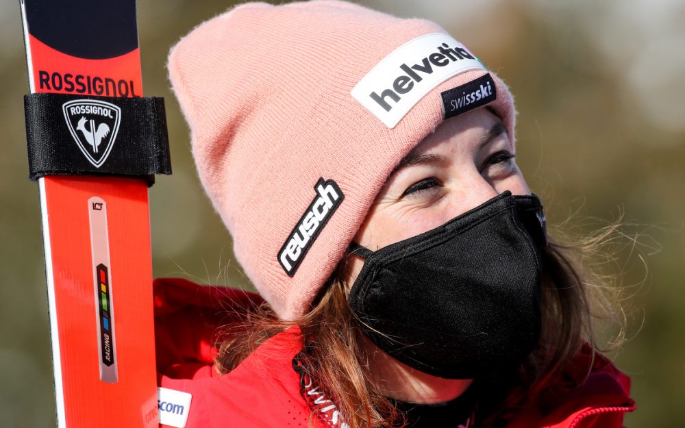 Michelle Gisin startet am Montag Michelle Gisin. – Foto: GEPA pictures