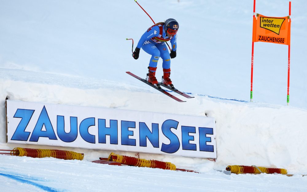Sofia Goggia zementiert die Rolle der Favoritin Sofia Goggia geht auch in Zauchensee als Favoritin auf den Sieg ins Rennen. – Foto: GEPA pictures