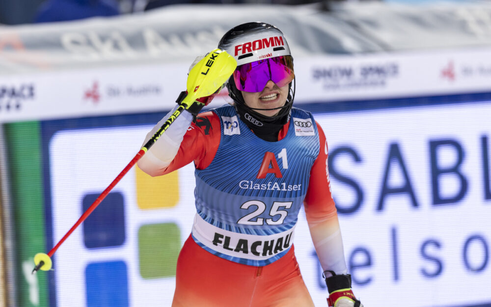 Nicole Good (hier beim Weltucp-Rennen in Flachau). – Foto: GEPA pictures