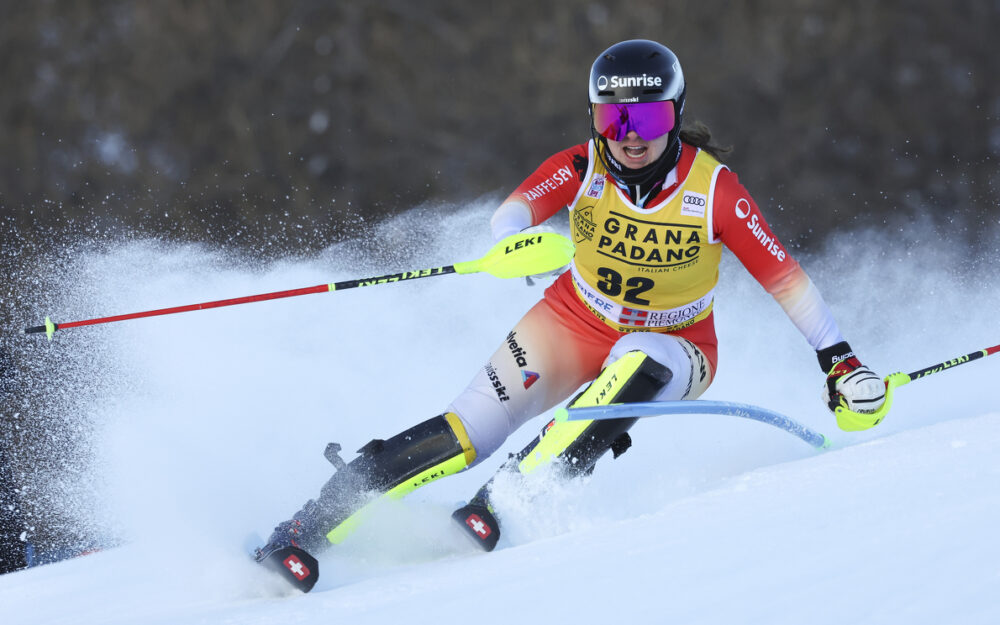 EC: Nicole Good gewinnt ihren ersten EC-Slalom Nicole Good. – Foto: GEPA pictures