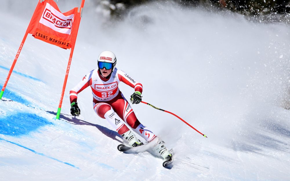 Was für ein Tag – zwei Siege und eine schwere Verletzung Lisa Grill in Crans Montana. – Foto: GEPA pictures