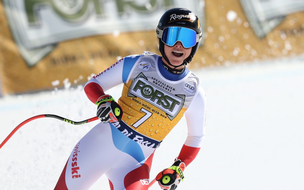 Lara Gut-Behrami mit Abfahrtssieg an die Spitze der Gesamtwertung Lara Gut-Behrami. – Foto: GEPA pictures