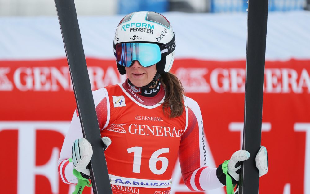 Ricarda Haasers Rückkehr Ab der Saison 2021/22 ist Ricarda Haaser mit neuem, ihr aber aus früheren Jahren bestens bekanntem Material unterwegs. – Foto: GEPA pictures