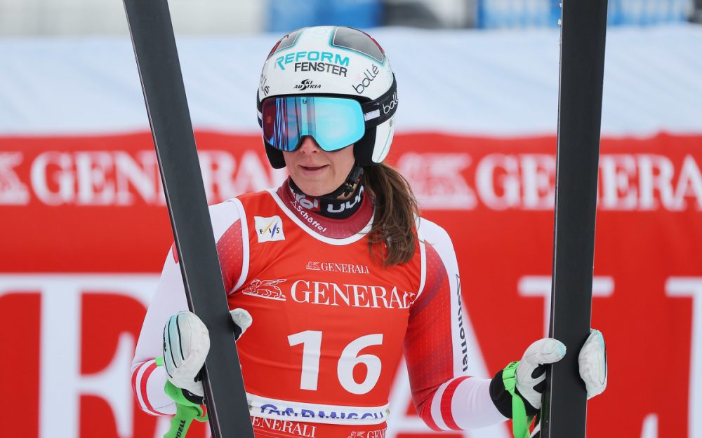 Ab der Saison 2021/22 ist Ricarda Haaser mit neuem, ihr aber aus früheren Jahren bestens bekanntem Material unterwegs. – Foto: GEPA pictures