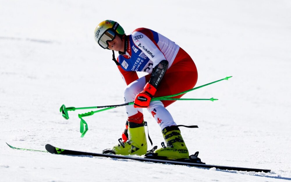 Riesenslalom-Weltmeister Haaser verlässt Fischer definitiv Raphael Haaser schnallt die Fischer-Skier definitiv ab. – Foto: GEPA pictures