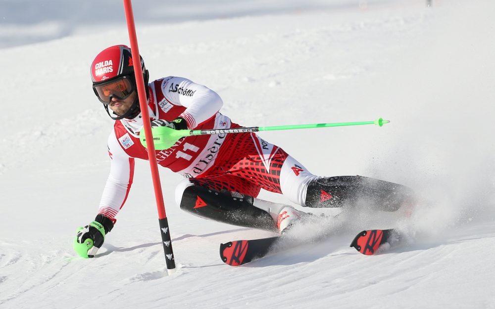 Hirschbühl in Madonna di Campiglio am Start Christian Hirschbühl. – Foto: GEPA pictures