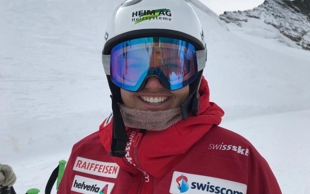 Aline Höpli hat den ersten von zwei FIS-Slaloms auf der Diavolezza gewonnen. – Foto: zvg
