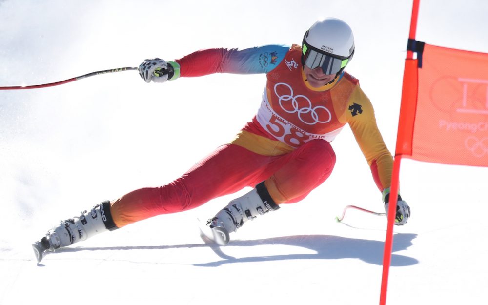 Christopher Hörl vertrat Moldawien bei den Olympischen Spielen in PyoengChang. – Foto: GEPA pictures
