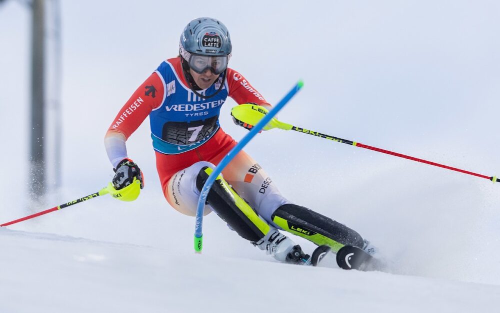 Wendy Holdener bestreitet am Semmering (AUT) beide Rennen. – Foto: GEPA pictures