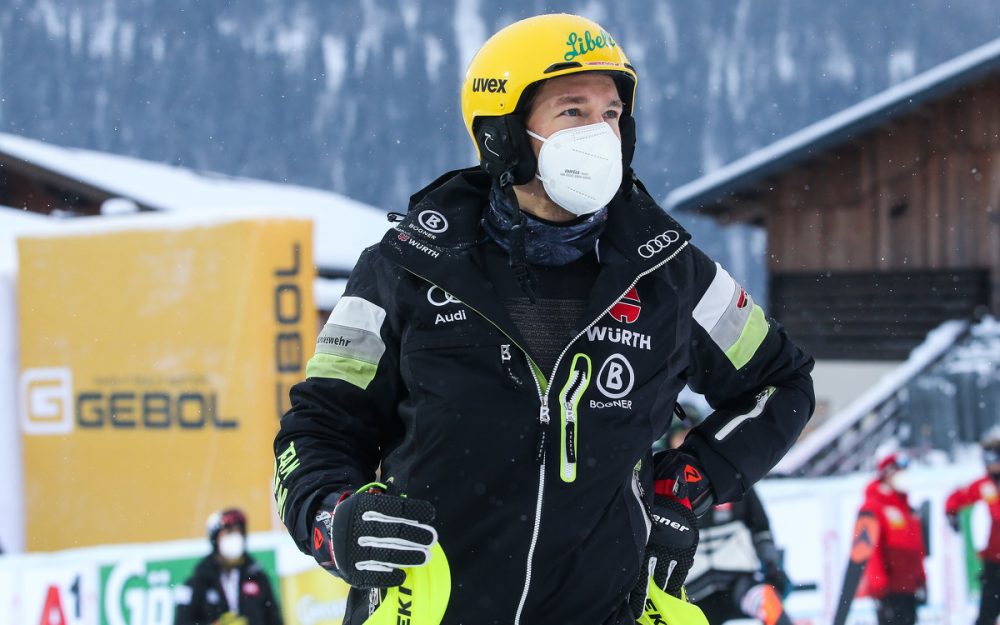 Mögliches Saisonende für Deutschlands Slalommeister Sebastian Holzmann. – Foto: GEPA pictures