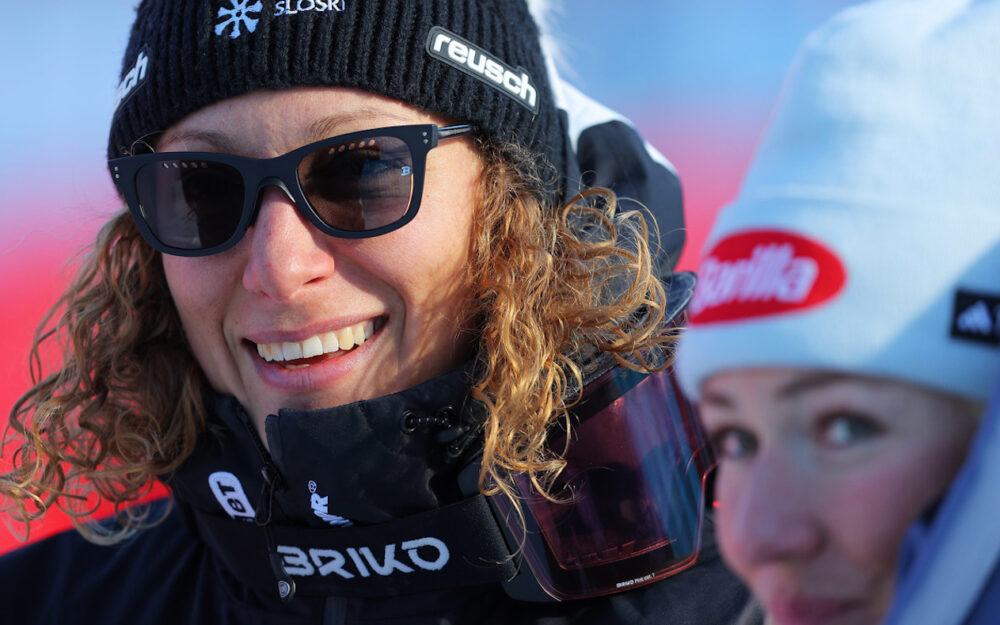 Team komplett, Ilka Stuhec hat den neuen Coach gefunden Ilka Stuhec. – Foto: GEPA pictures