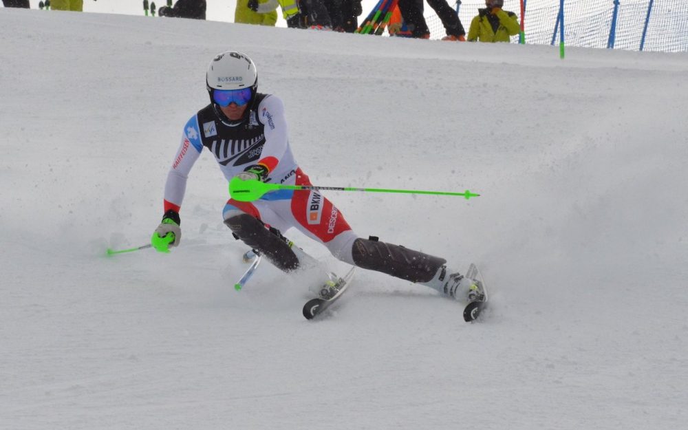 Matthias Iten beendet den Australien-Neuseeland-Cup mit einem Sieg im Slalom. – Foto: Anne Barwood