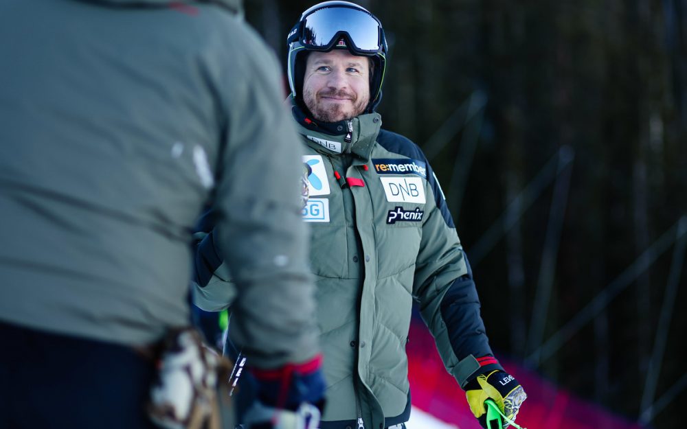 Kjetil Jansrud in Peking dabei Kjetil Jansrud in Peking dabei