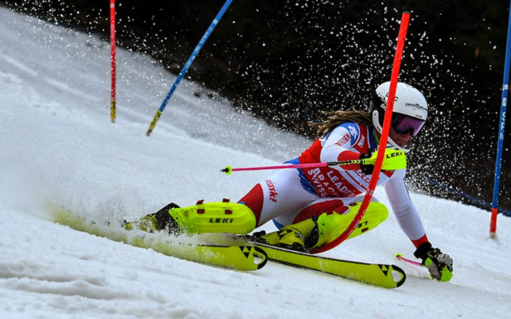 Fadri Janutin – noch fühlt er sich im Riesenslalom sicherer als im Slalom. – Fotos: rk-photography