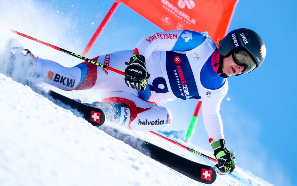 Auch Jasmina Suter wird in Lech/Zürs starten. – Foto: GEPA pictures