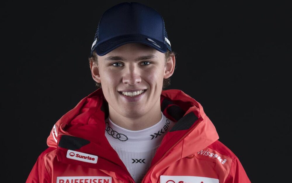 Joel Lütolf wird in Val d'Isère seine Weltcup-Debut geben. – Foto: Swiss Ski