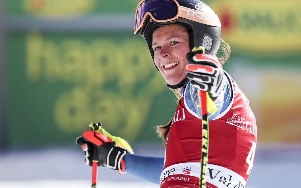 Das Pech klebt an Keely Cashmans Skiern Keely Cashman. – Foto: GEPA pictures