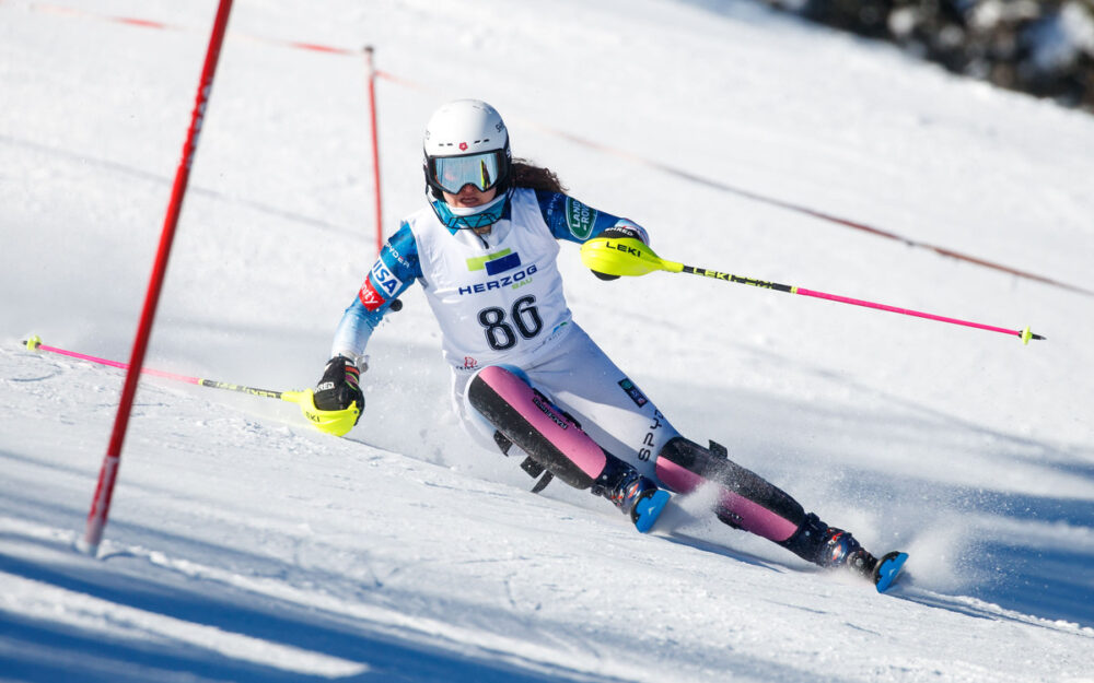 Das US-Team ist mit zwei Weltcup-Rookies in Levi Kendahl Roufa startet in Levi zu ihrem ersten Weltcup-Rennen. – Foto: GEPA pictures