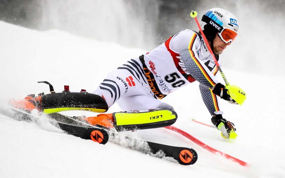 Anton Tremmel wird zum zweiten Mal in seiner Karriere den Slalom von Adelboden in Angriff nehmen. – Foto: GEPA pictures