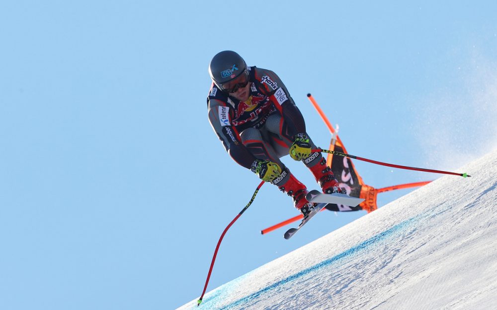 Schnellster im Streif-Training: Aleksander Aamodt Kilde. – Foto: GEPA pictures