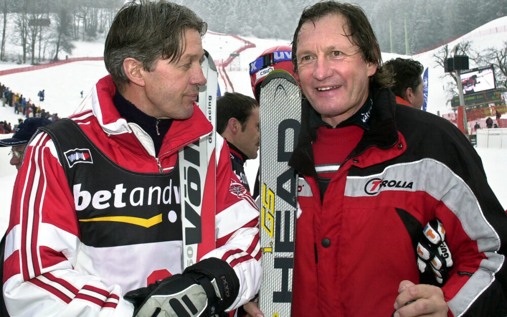 Die grossen Rivalen von einst: Bernhard Russi (links) und Franz Klammer. – Fotos: GEPA pictures