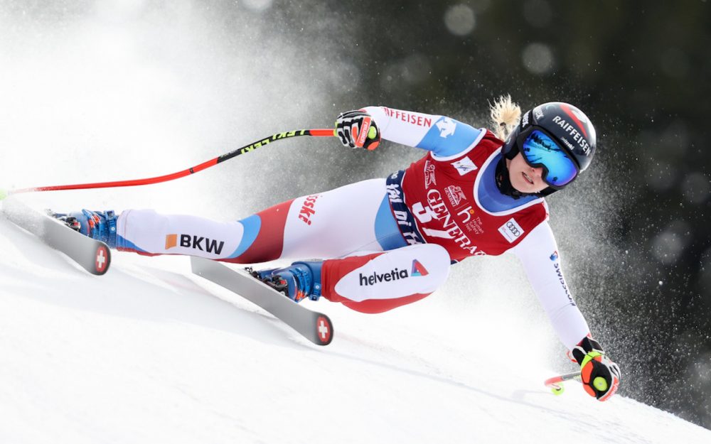 Noemie Kolly wird in Lake Louise erstmals in Nordamerika bei Weltcup-Rennen antreten. – Foto: GEPA pictures