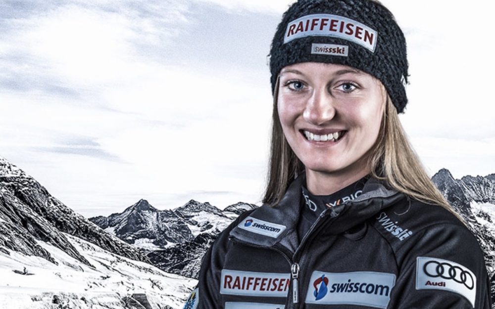 Noemie Kolly fällt nach einem Kreuzbandriss für den Winter 2019/20 aus. – Foto: Swiss Ski