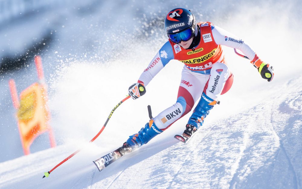 Noemie Kolly fuhr in der Zauchensee-Abfahrt auf Platz 14 und ist in Cortina auch wieder am Start. – Foto: GEPA pictures