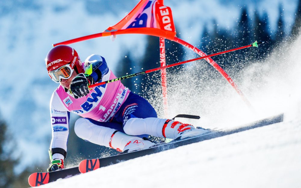 Zan Kranjec heisst der vierte Riesenslalom-Sieger 2019/20 Zan Kranjec. – Foto: GEPA pictures