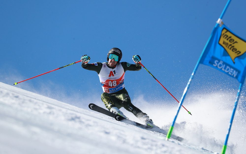 Verletzungen zwingen US-Rennfahrer zum Rücktritt 27. Oktober 2019 – Nick Krause fährt in Sölden sein letztes Weltcup-Rennen der Karriere. – Foto: GEPA pictures