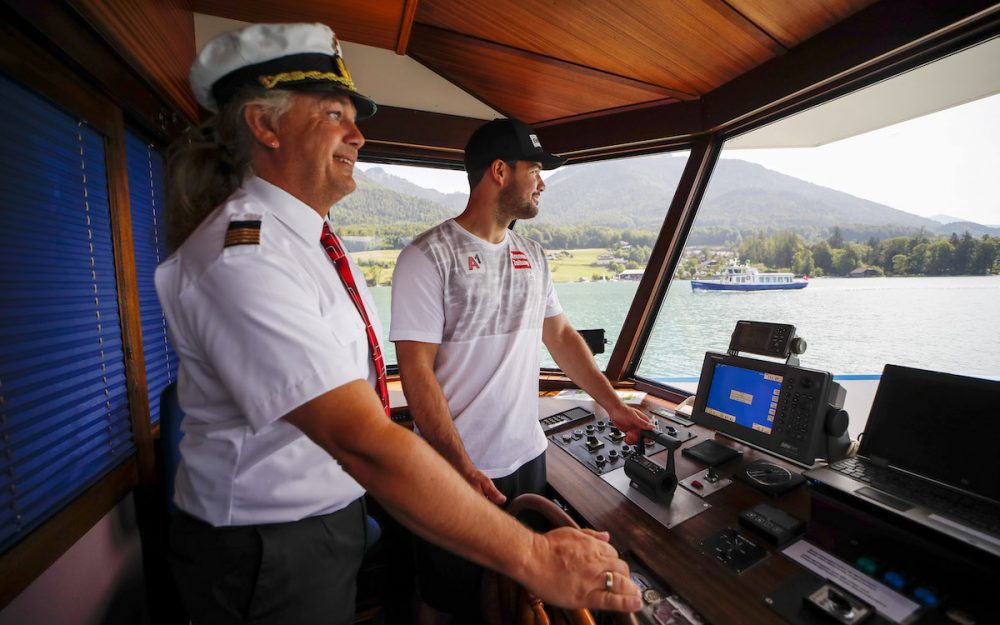 Wohin steuert Vincent Kriechmayr (rechts) das Schiff? – Foto: GEPA pictrues