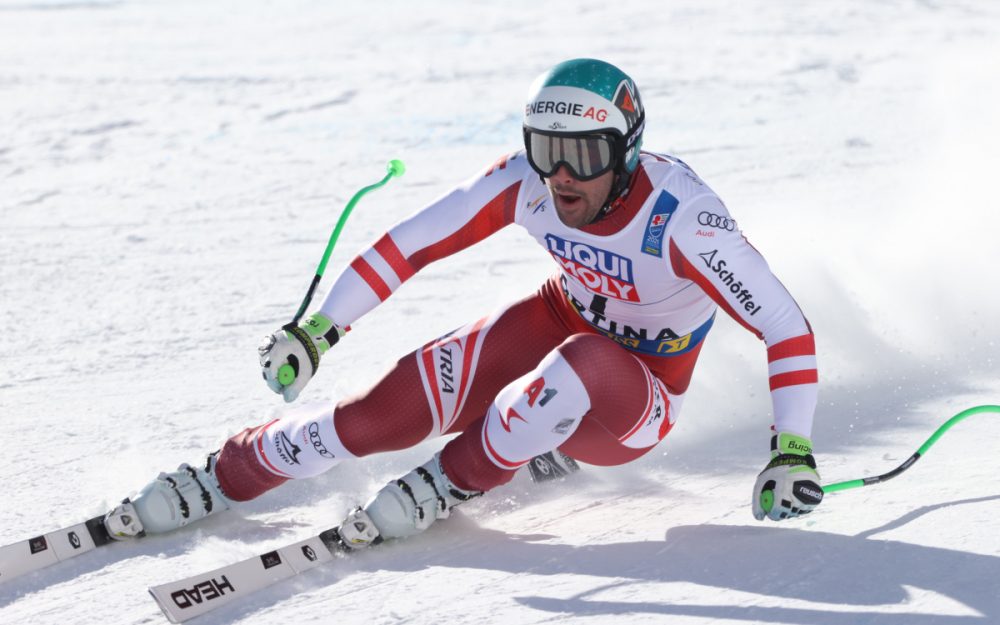 Vincent Kriechmayr unterwegs zu Weltmeistertitel in der Abfahrt. – Foto: GEPA pictures