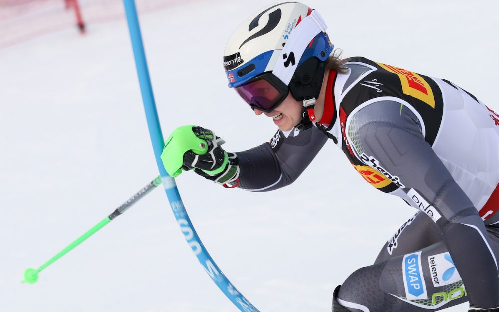 Henrik Kristoffersen liegt klar in Führung Henrik Kristoffersen. – Foto: GEPA pictures