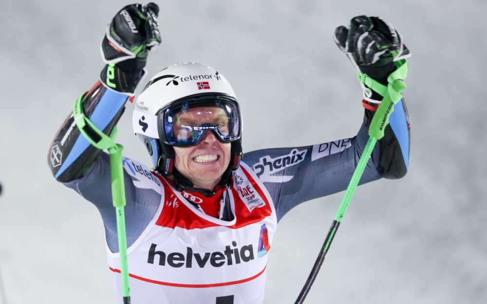 Jubelt Henrik Kristoffersen auch am Samstag? – Foto: GEPA pictures