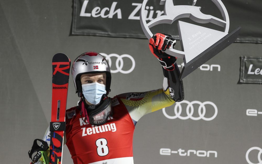 Lech/Zürs kann sich auf ein starkes Team aus Norwegen freuen Henrik Kristoffersen wurde vor einem Jahr Zweiter des Parallel-Rennens von Lech/Zürs. – Foto: GEPA pictures