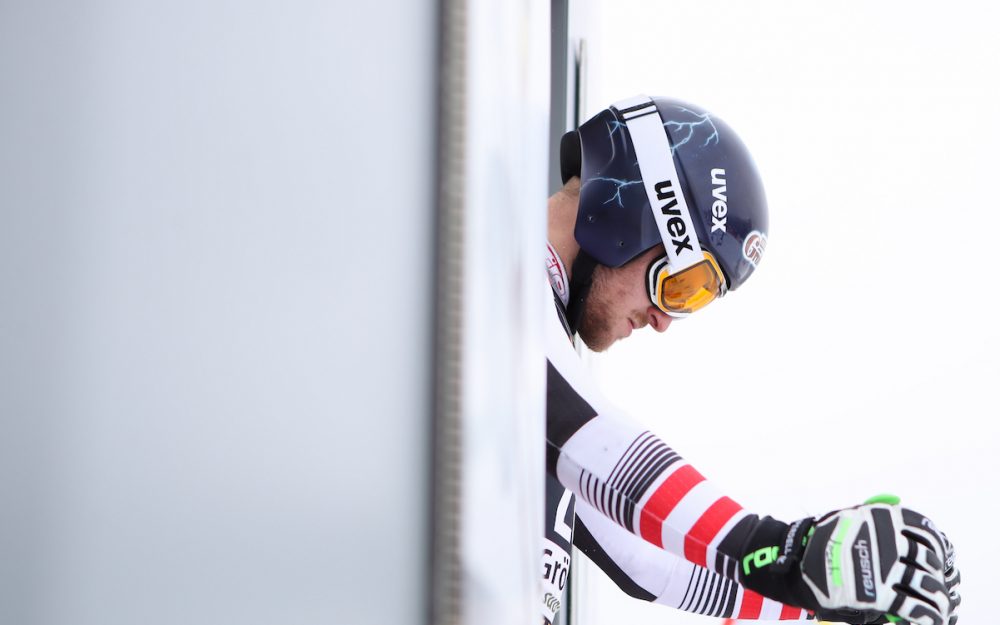 Auch Johannes Kröll wird zu einer Pause gezwungen Ein Bandscheibenvorfall zwingt Johannes Kröll zu einer Pause. – Foto: GEPA pictures