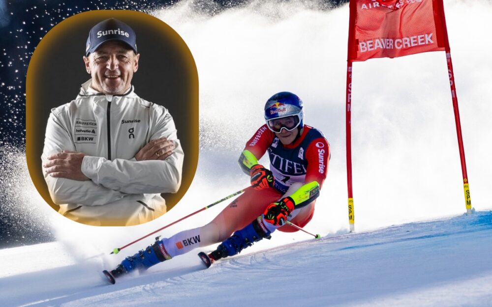 Swiss-Ski-Coach für Award nominiert Helmut Krug (kleines Bild) steht bei den Sport Awards im Januar zur Wahl als "Trainer des Jahres". – Fotos: GEPA pictures / Swiss Ski
