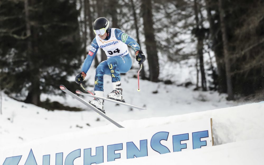 Noch ein Ausfall im US-Team Jimmy Krupka, hier beim Europacup in Zauchensee, fällt für den Rest des Winters aus. – Foto: GEPA pictures