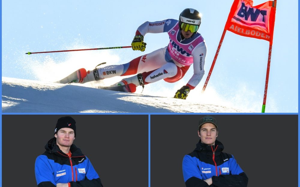 Delio (rechts) und Florian Kunz (links) haben den Aufstieg in die Kader von Swiss-Ski geschafft. – Fotos: rk-photography.ch