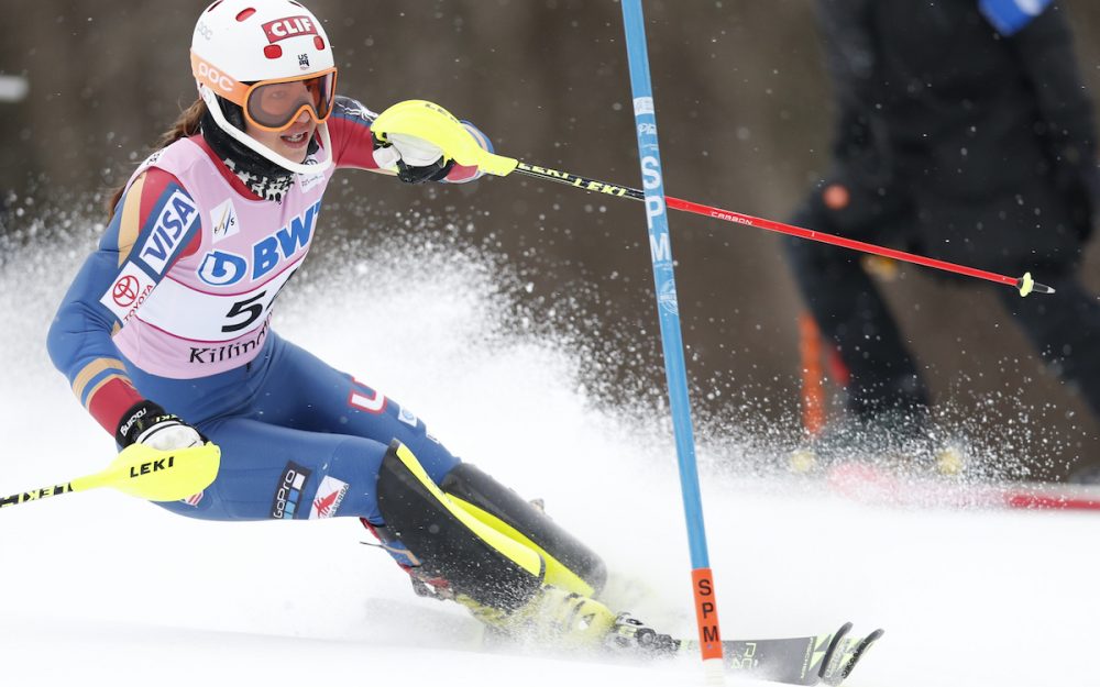 Ein Werksteam drängt auf die Piste Laila Lapanjas Kopfsponsor steigt mit dem "Team CLIF Ski Racing" verstärkt in den Skirennsport ein. – Foto: GEPA pictures