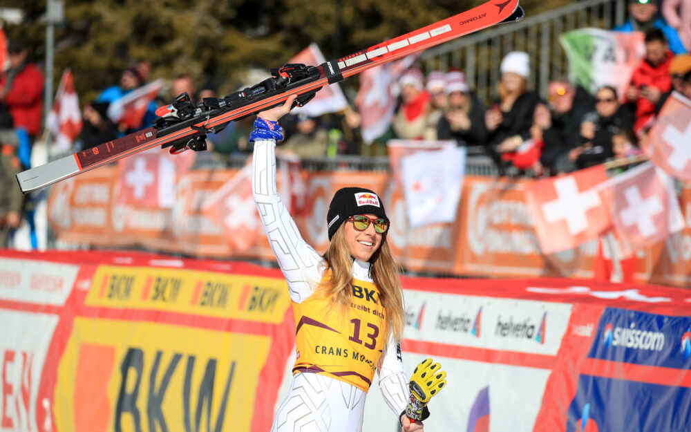 Olympiasiegerin Ester Ledecka vor dem Markenwechsel Ester Ledecka. – Foto: GEPA pictures