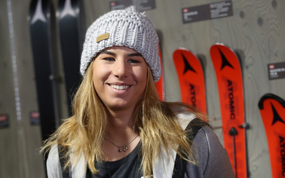 Olympiasiegerin Ester Ledecka. Ist ihre Saison wegen eines Streits mit dem Verband in Gefahr? – Foto: GEPA pictures