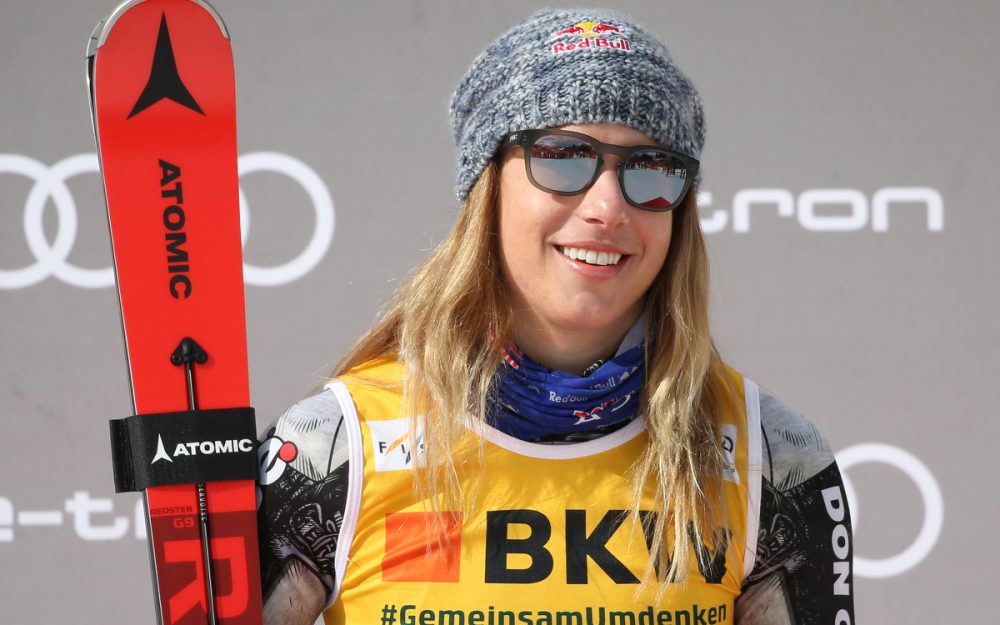 Ester Ledecka. – Foto: GEPA pictures