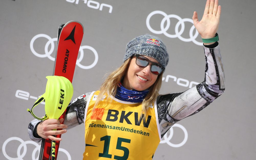Ester Ledecka. – Foto: GEPA pictures