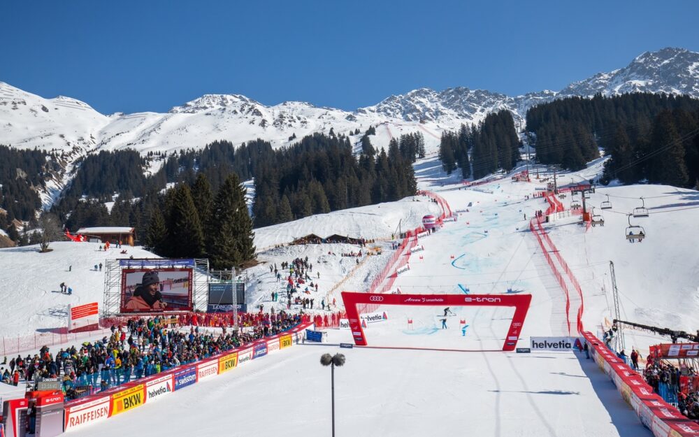 In der Lenzerheide werden im Februar 2027 wieder Weltcup-Rennen ausgetragen. – Foto: GEPA pictures