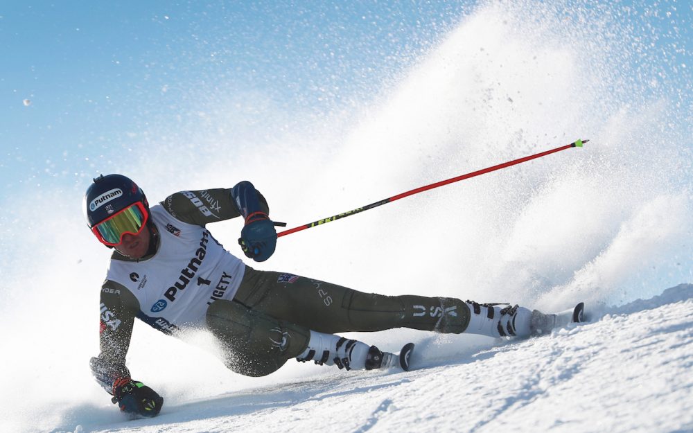 Ted Ligety beim Training in Sölden. – Foto: GEPA pictures