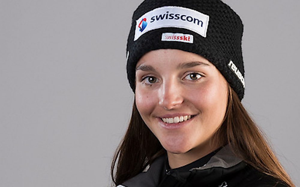 Erster Sieg in einem FIS-Rennen – Charlotte Lingg war in Veysonnaz die Schnellste. – Foto: Swiss Ski