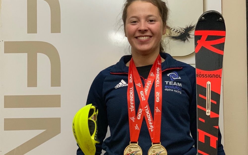 Lois Jacksons doppelter Nachdoppler Zwei weitere Medaillen für Lois Jackson. – Foto: zvg/Evolution Race academy