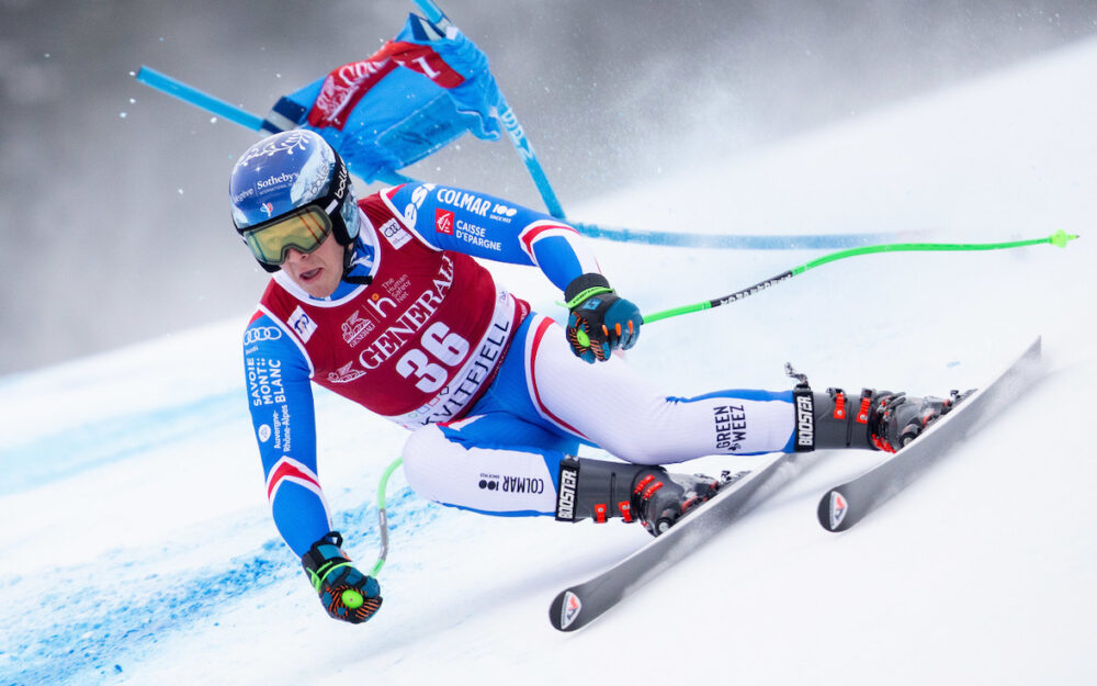 Florian Loriot (hier beim Weltcup-Rennen in Kvitfjell). – Foto: GEPA pictures